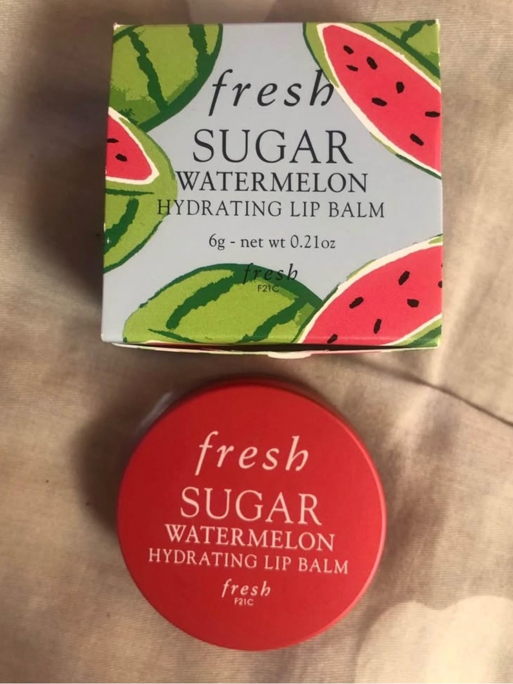 Fresh SUGAR watermelon Hydrating Lip Balm 6g